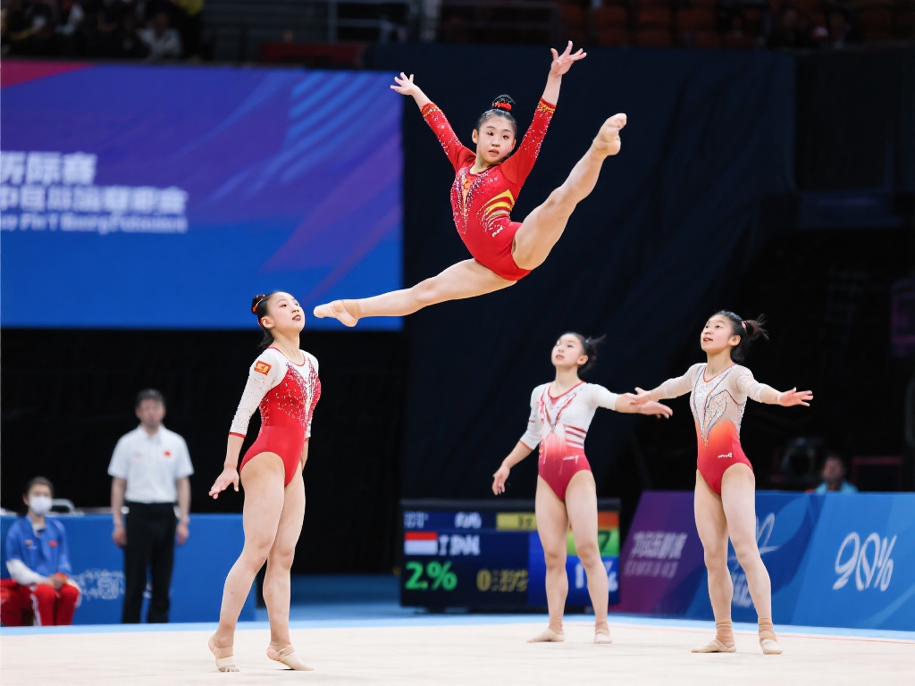 在预赛中，这四名中国选手展现出了令人惊叹