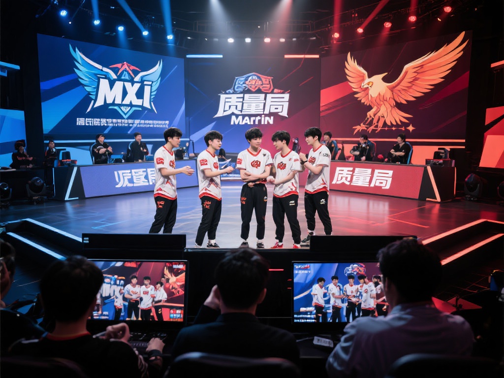 当电竞爱好者们聚焦比赛直播间，期待一场技